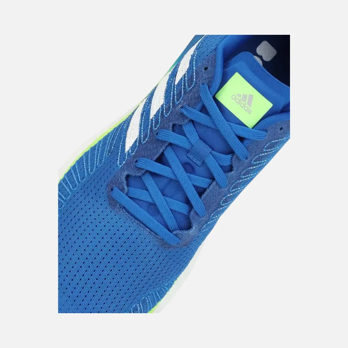 Adidas Men Solar Boost 19 Men's  Running Shoes -Glory Blue/White/Green