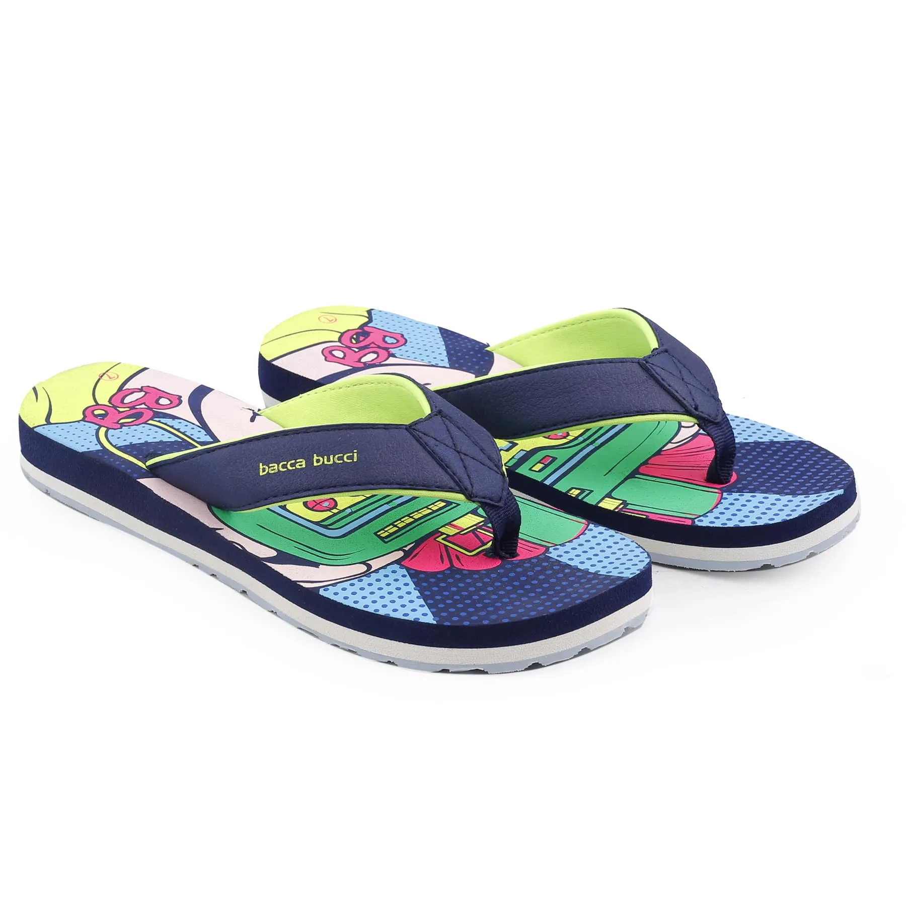 Bacca Bucci BEACH-BREEZE Cloud Slippers/Flip-Flop | Non-Slip With Rubber Outsole