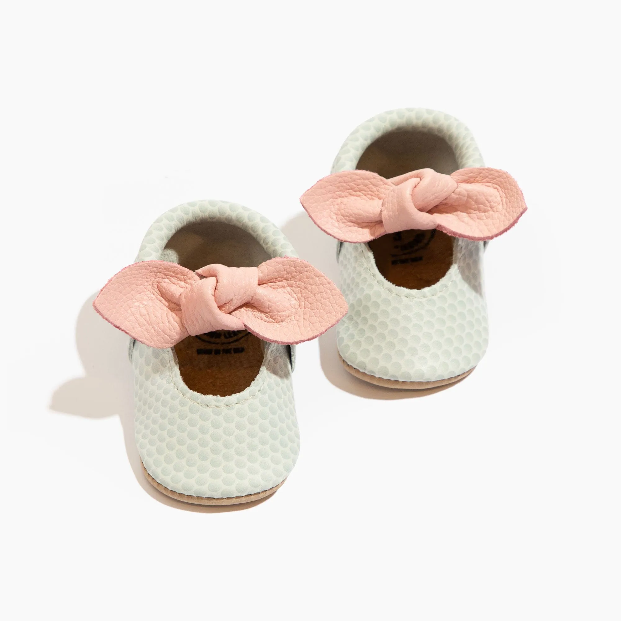 Birdie Knotted Bow Baby Shoe