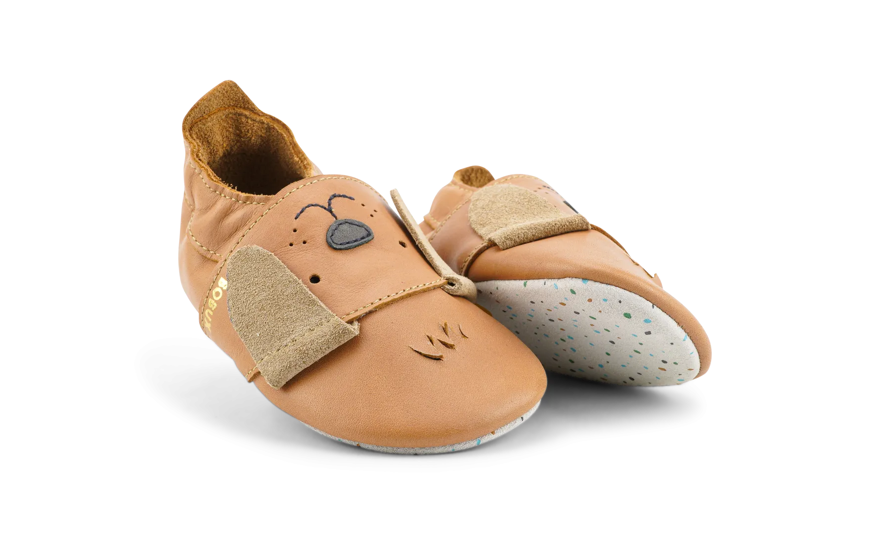 Bobux Soft Sole Little Pup - Caramel