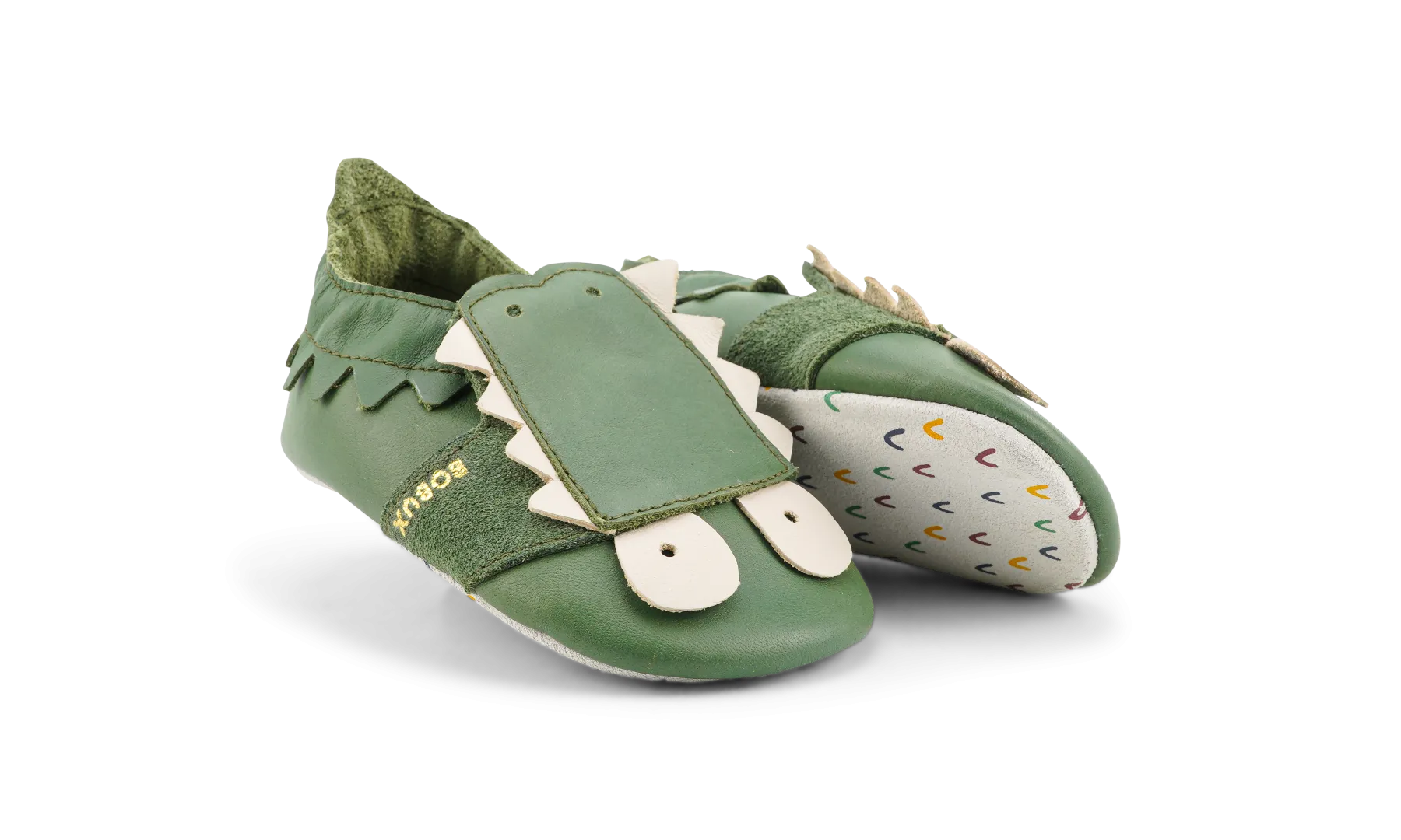 Bobux Soft Sole Snap - Olive