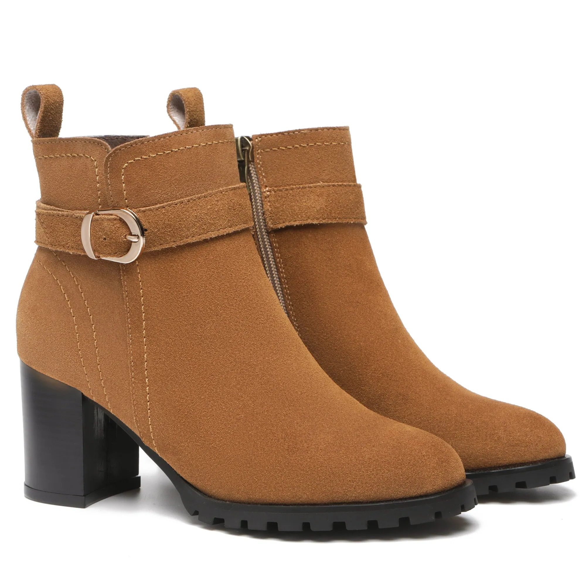 Erica Ankle Zipper Women Boots