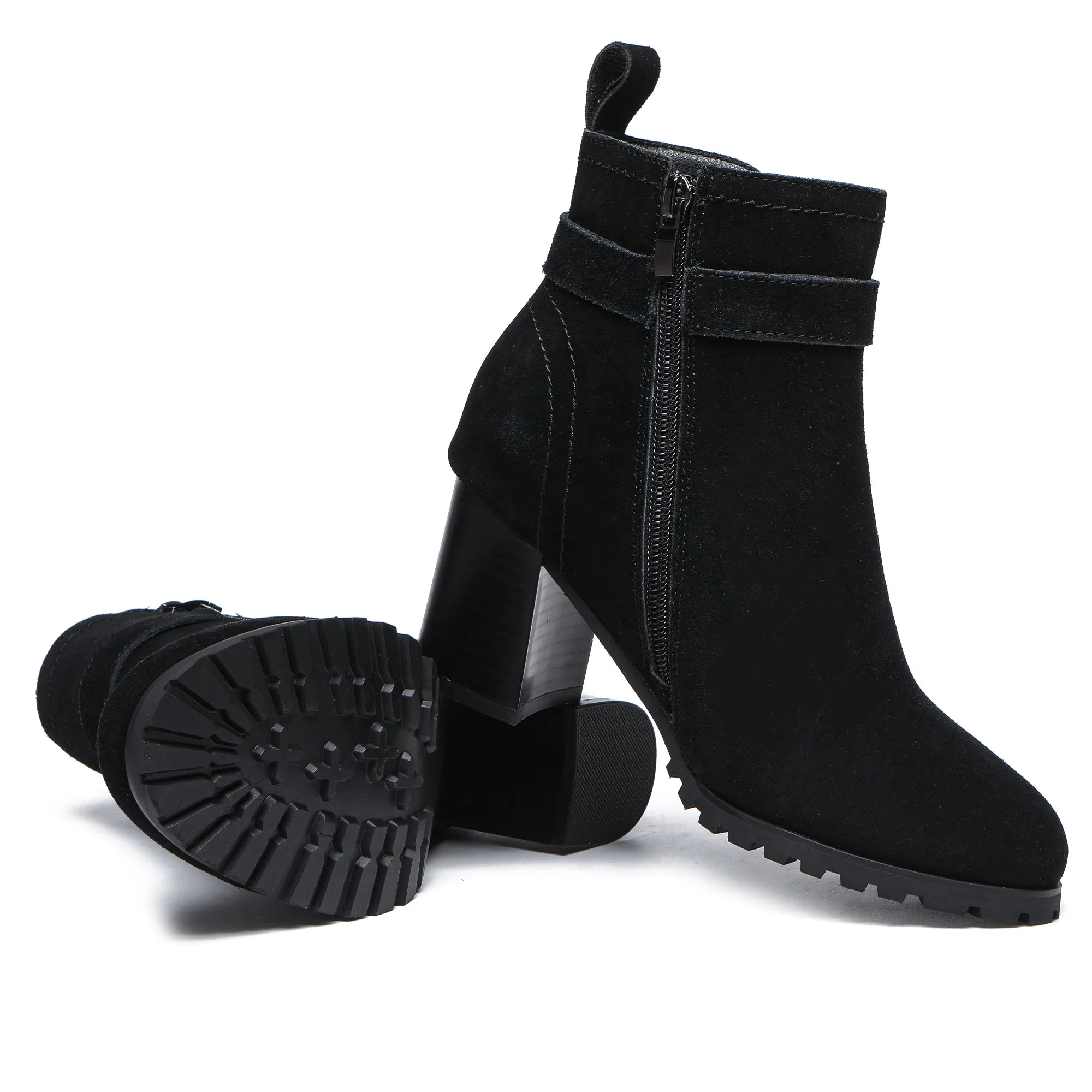 Erica Ankle Zipper Women Boots