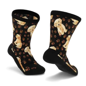 Golden Puppy Non-Binding Diabetic Socks