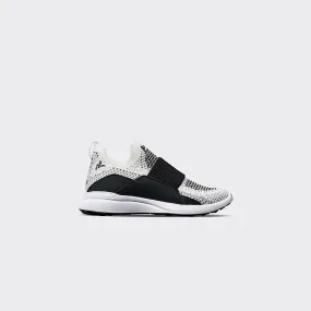 Kid's TechLoom Bliss White / Black / Black / Ribbed