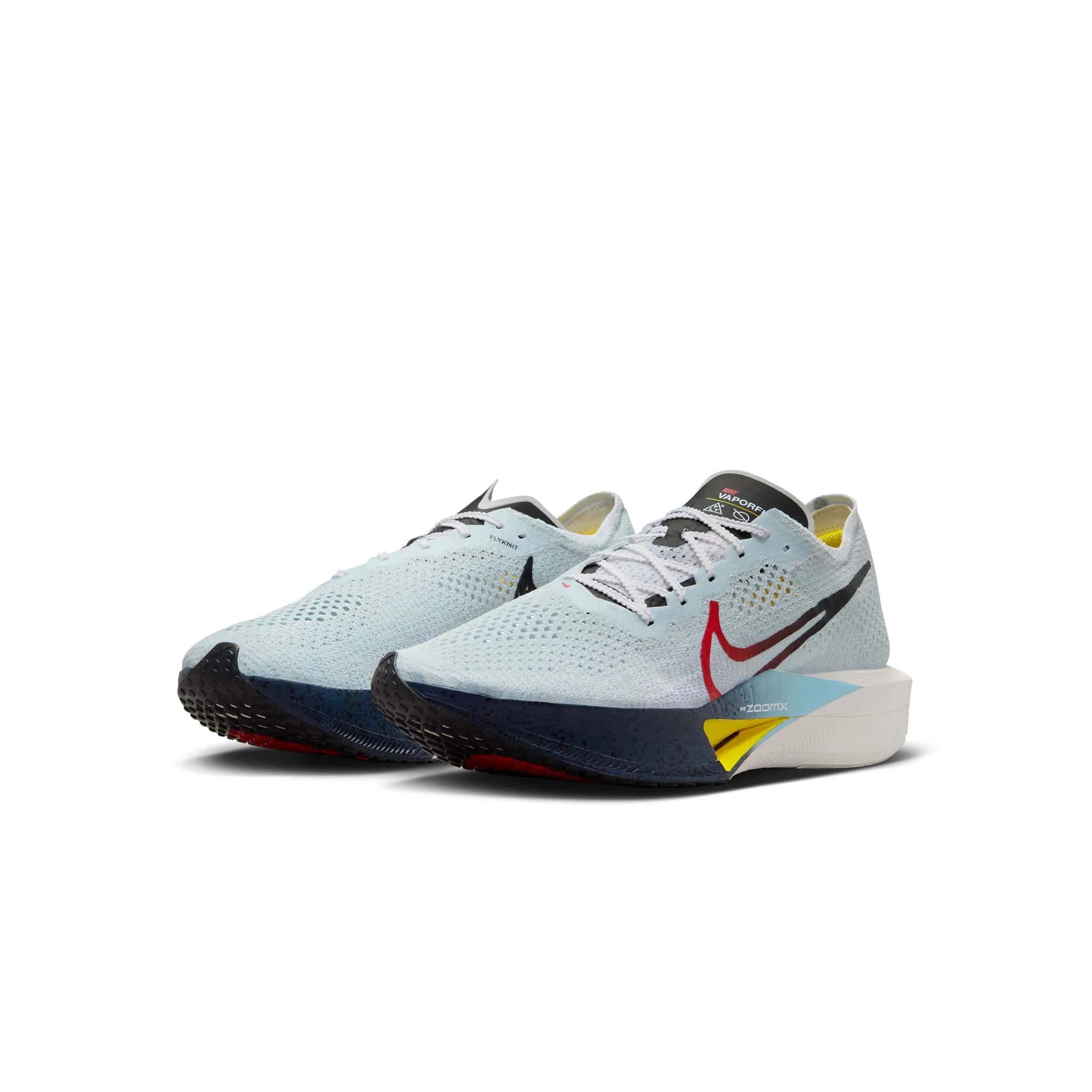 Nike | Men's Vaporfly 3 Road Racing Shoes - White/Speed Red-Pure Platinum