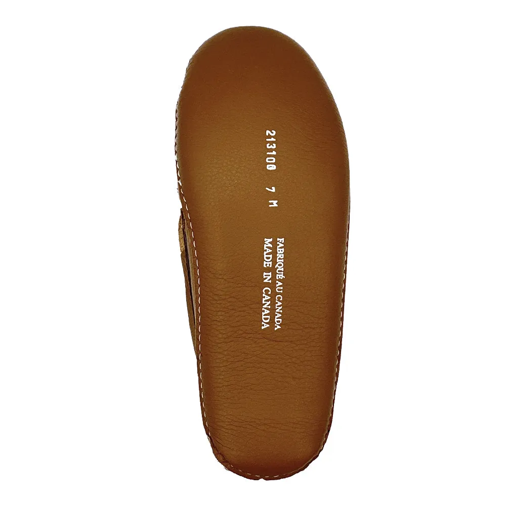 Women's Double Leather Deerskin Moccasins