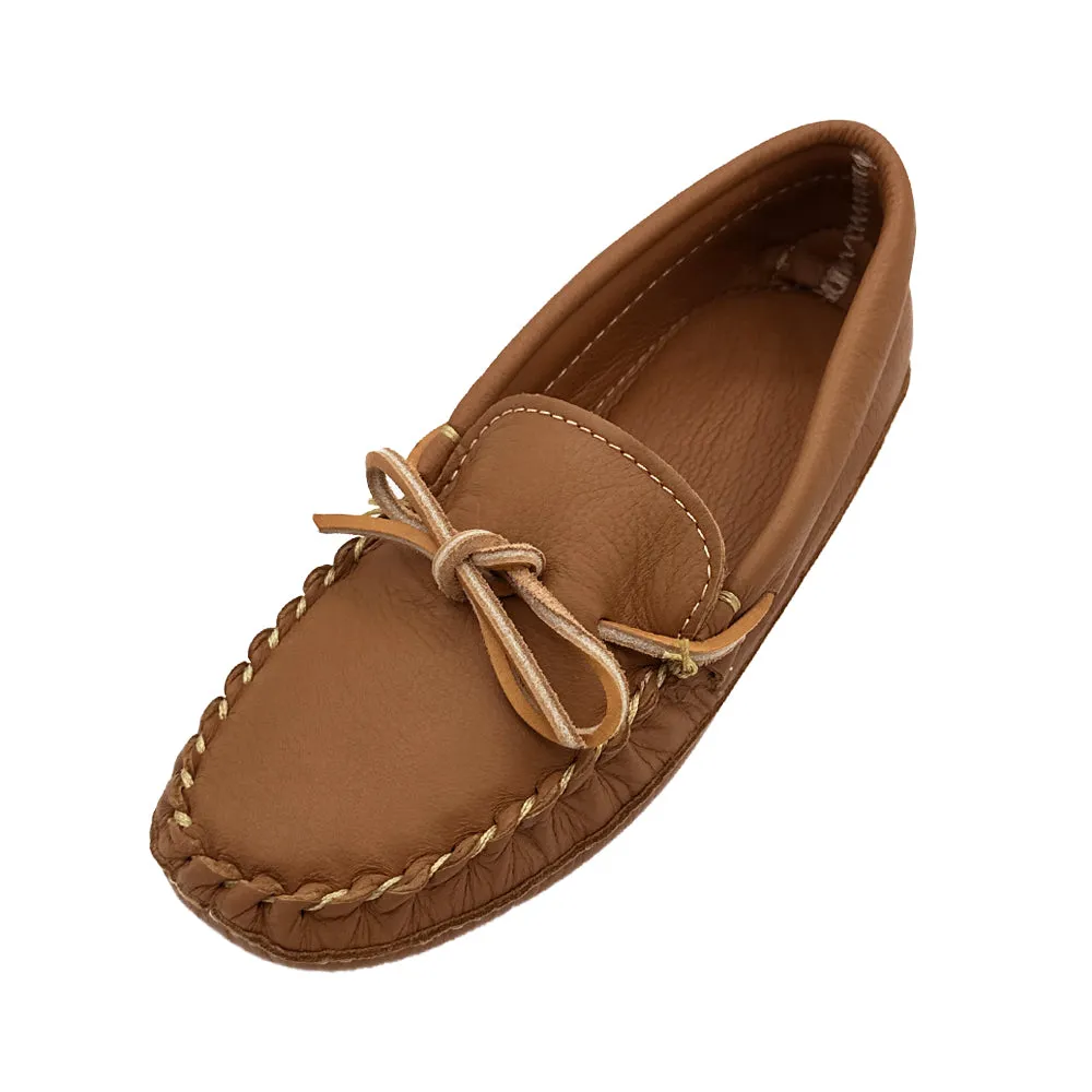 Women's Double Leather Deerskin Moccasins